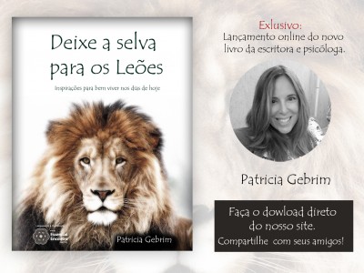 Novo Livro de Patrícia Gebrim